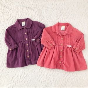 Old Navy Baby Girl Dress Set of 2 Size 6-12 Months